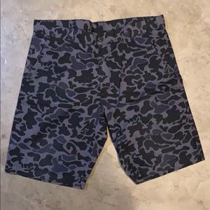 Foot locker Brand.  dark camo shorts. Size 36